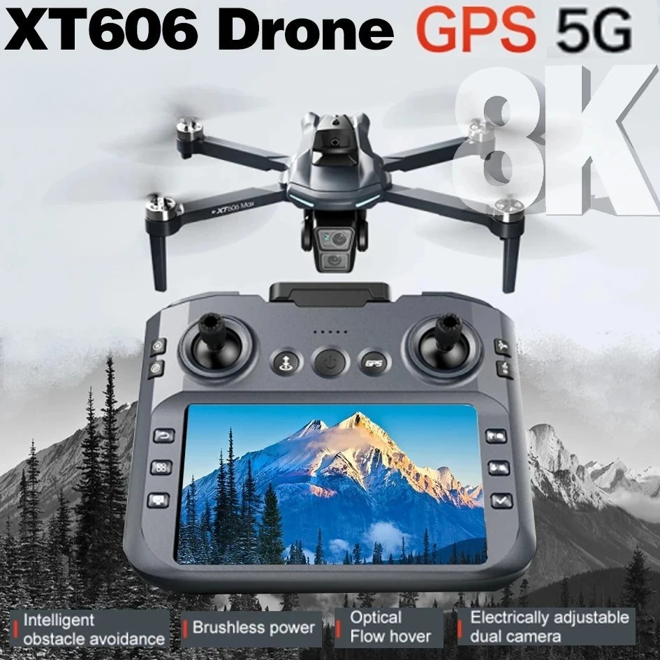 Drone Photogrammetry - Drone Original XT606 Profissional com Câmera