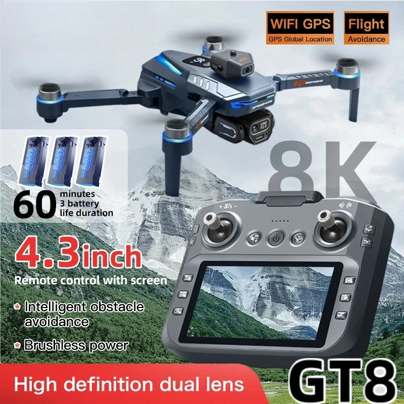 Drone Photogrammetry - Drone Original GT8 8K Profissional com