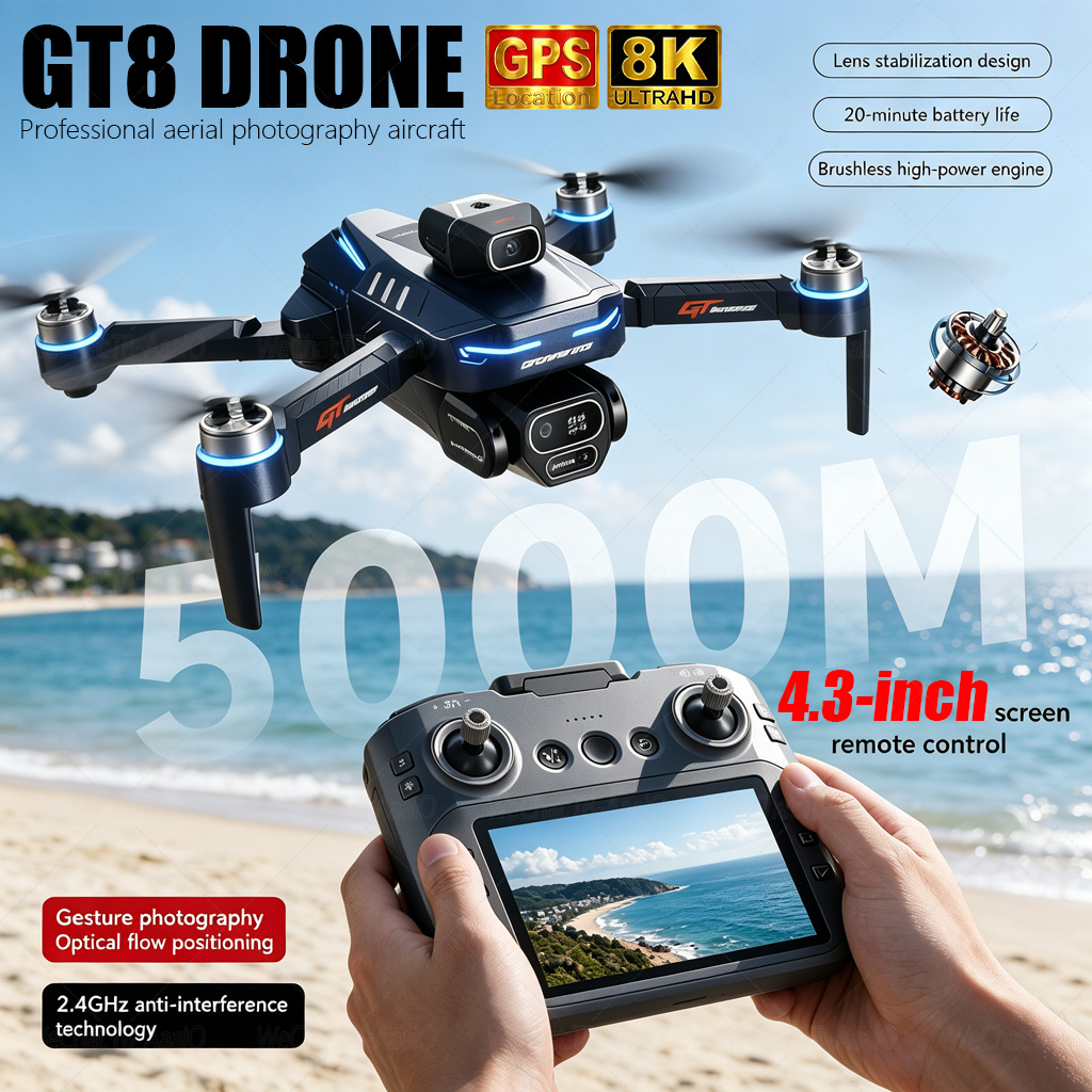 Drone Photogrammetry - NOVO Drone GT8 HD RC 4K